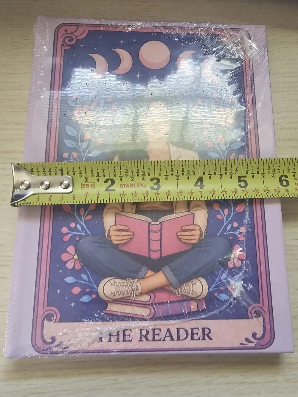 The Reader Tarot Style Moon Phase Hardcover Journal